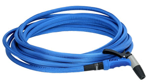 HoseCoil 25' Blue Flexible Hose Kit with Rubber Tip Nozzle
