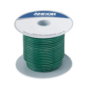 Ancor #10 Green 100' Spool Tinned Copper