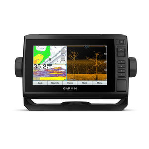 Garmin ECHOMAP UHD 73cv Reman Combo US LakeVu g3 with GT24 Transducer