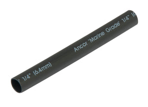 Ancor 1/4" x 48" Black Heat Shrink Tubing