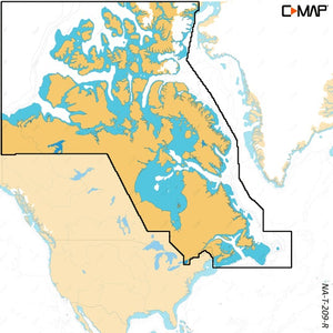 C-MAP Reveal X Coastal Canada North and East microSD