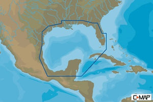 C-MAP NA-Y064 Max N+ microSD Gulf of Mexico