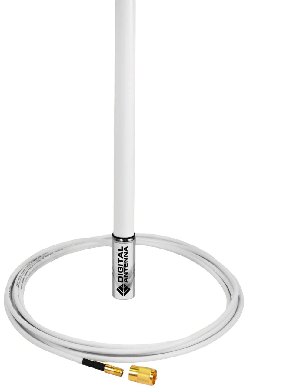 Digital 594-MW-S 4'  White AIS Antenna 4.5dB