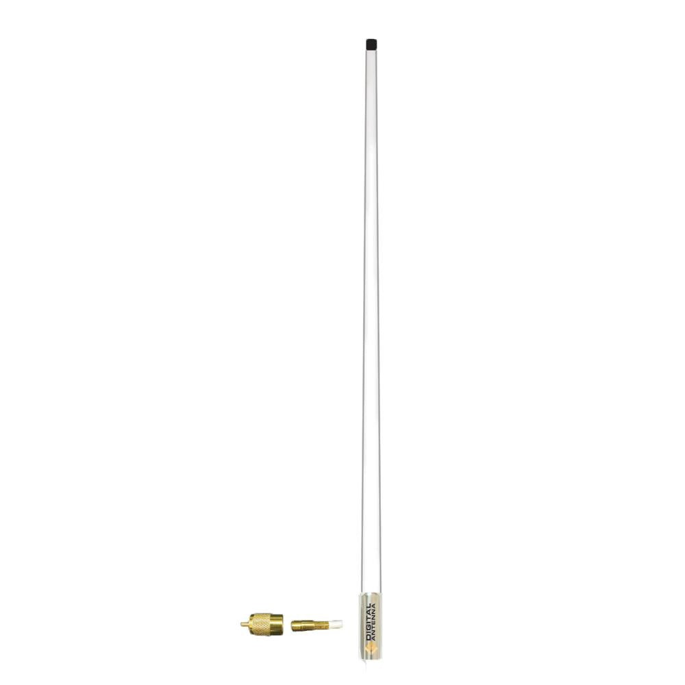 Digital 598-SW-S 8' White AIS Antenna