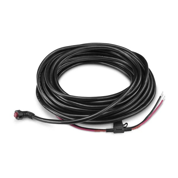 Garmin 010-12067-10 48' Power Cable for XHD2, 12AWG Right Angle Connector