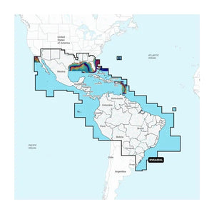 Garmin NVSA004L Navionics+ Vision+ Mexico to Brazil microSD