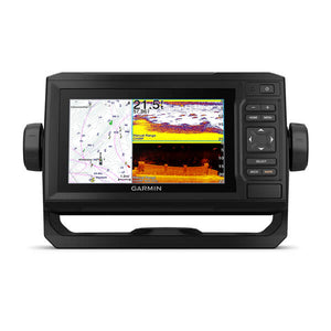 Garmin ECHOMAP UHD 64cv Reman Combo US BlueChart g3 with GT24 Transducer