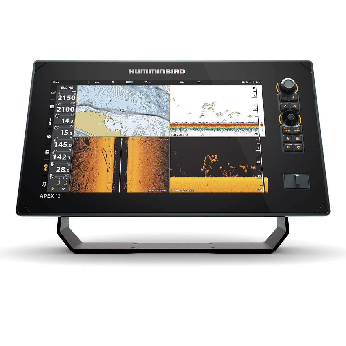 Humminbird APEX13 Chartplotter Mega SI+ No Transducer