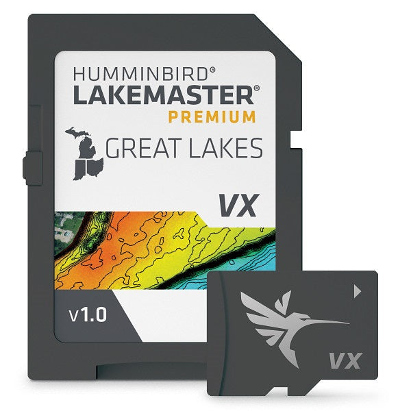 Humminbird Lakemaster VX Premium Great Lakes microSD