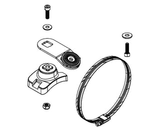 Lowrance Trolling Motor Shaft Mount for Active Target Scout View