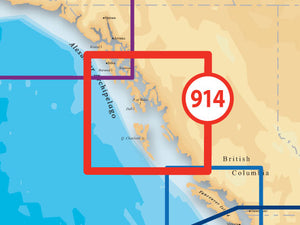 Navionics MSD/914P-2 Platinum North BC-BARANOF Island