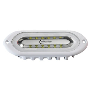 Shadow Caster SCM-SL Spreader Light White, Blue, Red LED Flush Mount White Housing