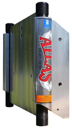 TH Marine Atlas 4" Jack Plate Heavy Duty Hydraulic Polished