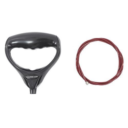 TH Marine G-Force Handle and Cable Black